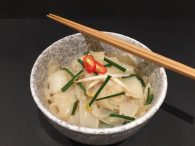 Rice Stick Noodles with Chinese Chives